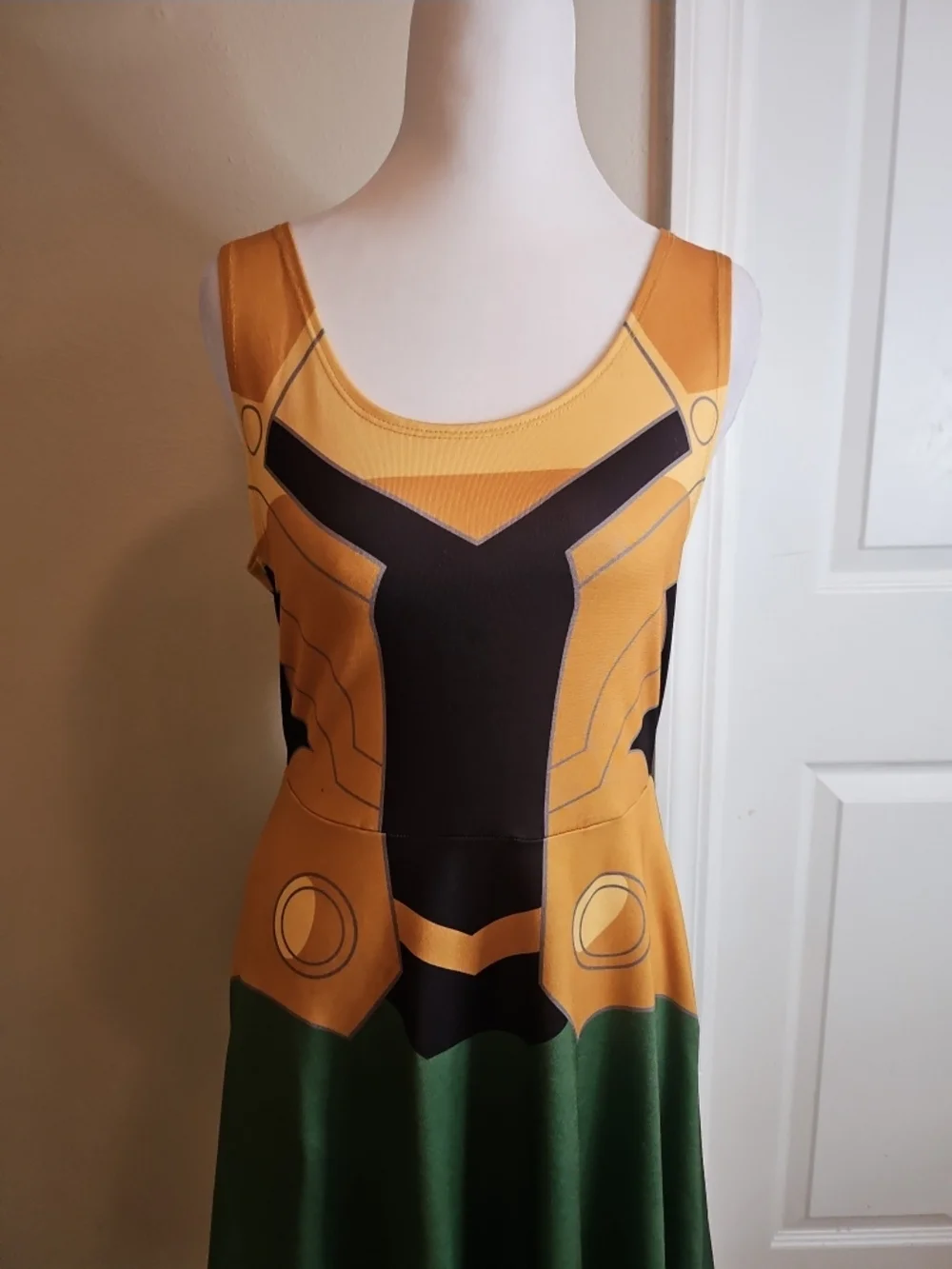 Marvel by Her Universe Loki Character Sleeveless Dress Size Womens Small - Picture 2 of 6